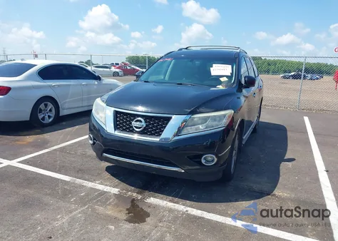 2014 Nissan Pathfinder Platinum from USA, damaged, VIN 5N1AR2MN2EC623892